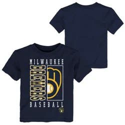 MLB Milwaukee Brewers Toddler Cotton T-Shirt - 3T