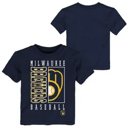 MLB Milwaukee Brewers Toddler Cotton T-Shirt - 4T