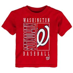MLB Washington Nationals Toddler Cotton T-Shirt - 4T