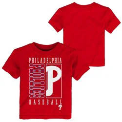 MLB Philadelphia Phillies Toddler Cotton T-Shirt - 2T