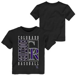 MLB Colorado Rockies Toddler Cotton T-Shirt - 2T