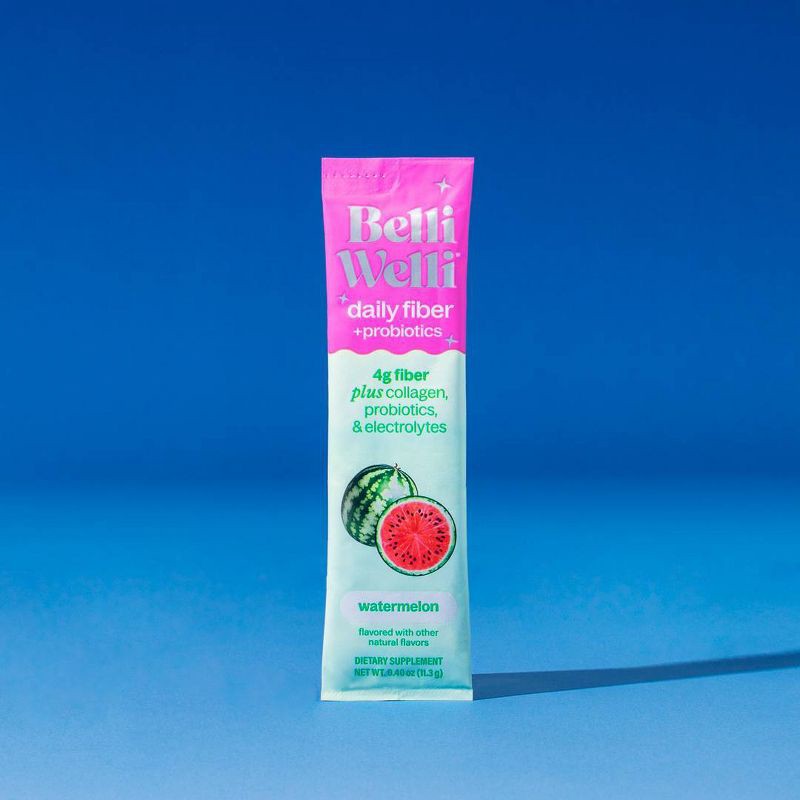 slide 4 of 7, BelliWelli Multivitamins Powder Sticks - Watermelon - 0.4oz, 0.4 oz