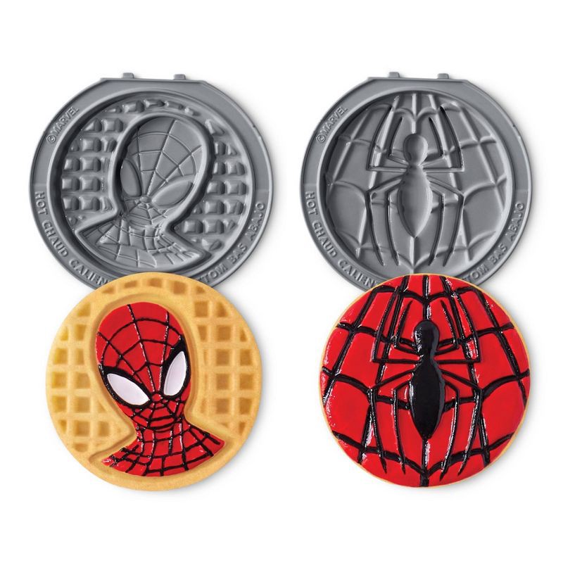 slide 1 of 10, Disney Dash MultiMaker Mini Waffle Maker Spider-Man, 1 ct