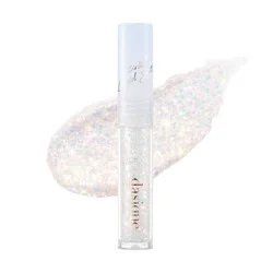 Dasique Starlit Jewel Liquid Glitter - 02 Candy Hearts - 1 fl oz: Brightening, Lip Gloss, Trial Size, Metallic