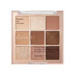 Dasique Shadow Palette - 01 Sugar Brownie - 1oz: Pressed Powder, Palette, Eyelid Application, Shading