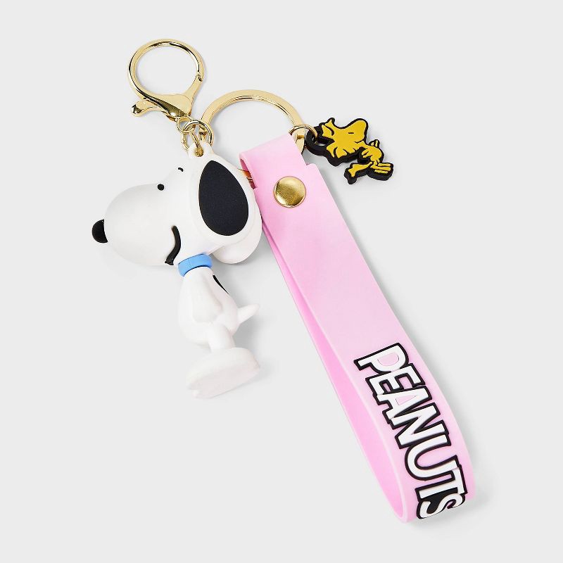 slide 1 of 3, Girls' Peanuts Bag Charm, 1 ct