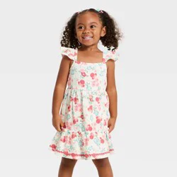 Toddler Girls' Disney Minnie Mouse Gauze Dress - Pink 5T