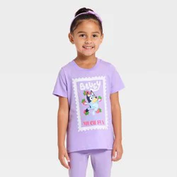 Toddler Girls' Bluey T-Shirt - Purple 3T