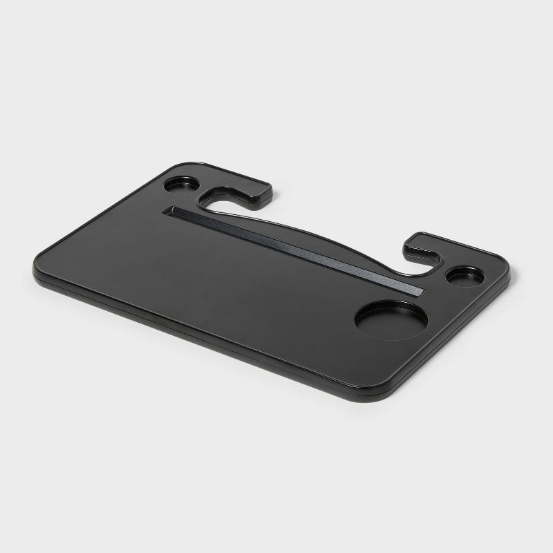slide 1 of 3, Car Steering Wheel Tray Black - Brightroom™, 1 ct