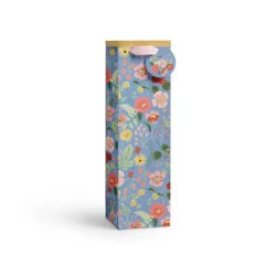 Rifle Paper Co. Strawberry Fields Wine Gift Bag