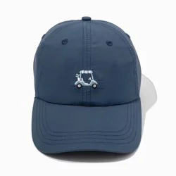 Frasier Sterling Sport Adult Water Resistant UPF Baseball Hat - Golf Cart
