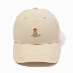 Frasier Sterling Sport Adult Water Resistant UPF Baseball Hat - Dog Golf