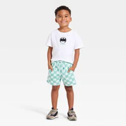 Toddler Boys' 2pc Batman Top & Bottom Set - White 12M