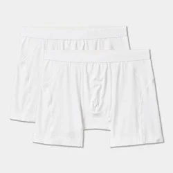 Pair of Thieves Men's 2pk Sport Boxer Briefs - White M