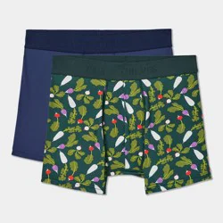 Pair of Thieves Men's 2pk Super Pouch Boxer Briefs - Green S