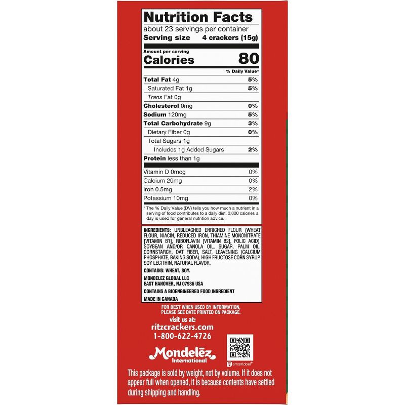 slide 2 of 14, RITZ Football Shapes Crackers - 12.3oz, 12.3 oz