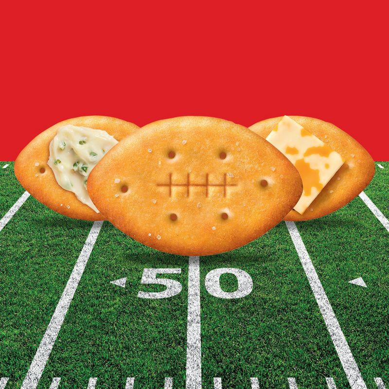 slide 4 of 14, RITZ Football Shapes Crackers - 12.3oz, 12.3 oz