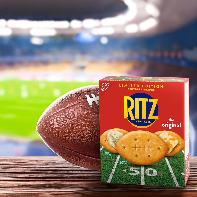 slide 7 of 14, RITZ Football Shapes Crackers - 12.3oz, 12.3 oz