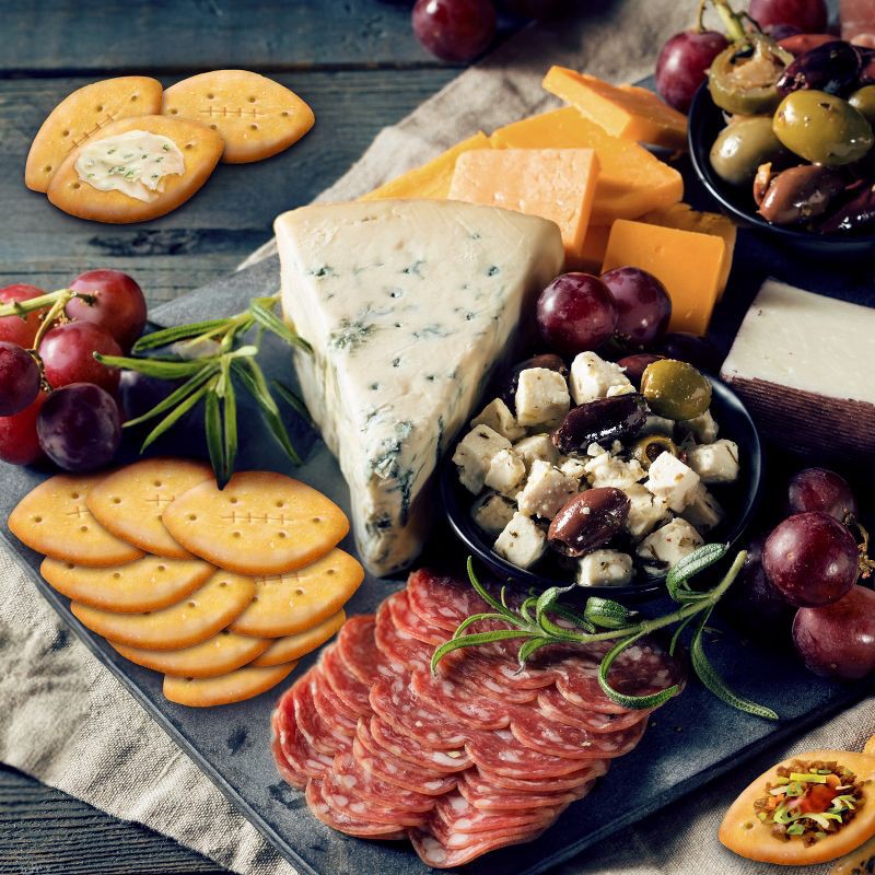 slide 8 of 14, RITZ Football Shapes Crackers - 12.3oz, 12.3 oz