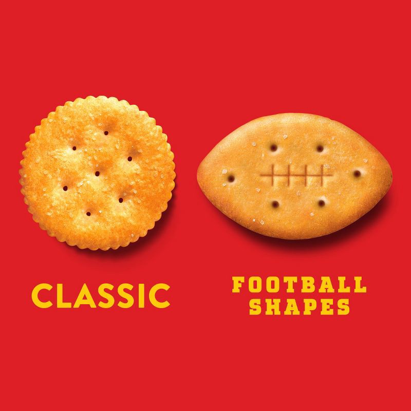 slide 9 of 14, RITZ Football Shapes Crackers - 12.3oz, 12.3 oz