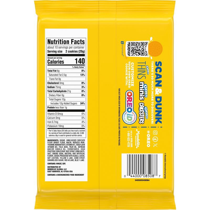 slide 2 of 12, Oreo Chocolate Chip Cookie Dough Cookies - 10.68oz, 10.68 oz