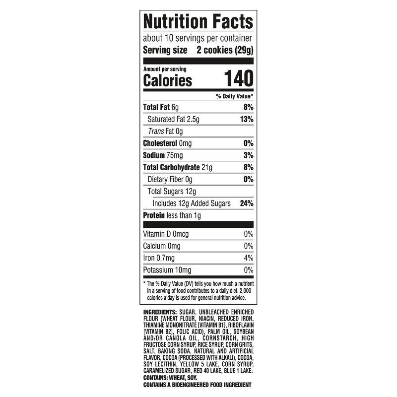 slide 4 of 12, Oreo Chocolate Chip Cookie Dough Cookies - 10.68oz, 10.68 oz