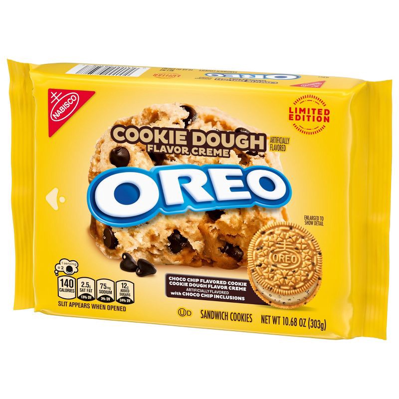 slide 8 of 12, Oreo Chocolate Chip Cookie Dough Cookies - 10.68oz, 10.68 oz