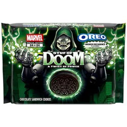 Marvel Oreo Stuf of Doom Chocolate Sandwich Cookies - Special Edition - 10.68oz