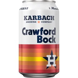 Karbach Brewing Co. Crawford Bock Beer, 12 fl. oz. Can, 4.5% ABV