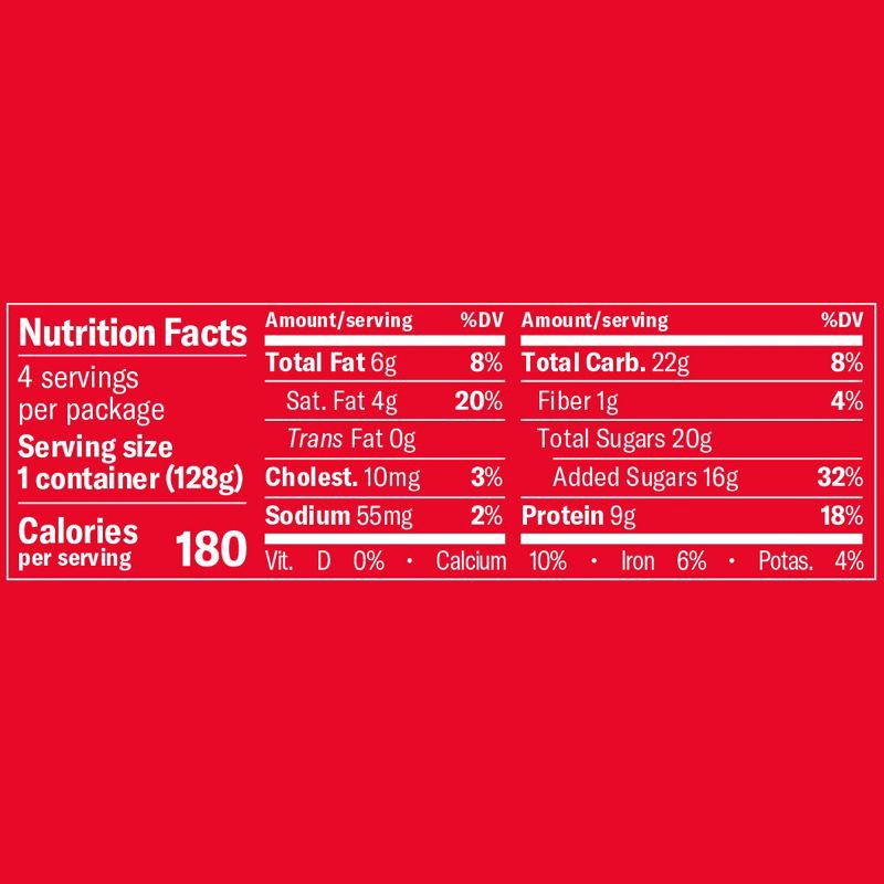 slide 2 of 7, Chobani Chocolate Covered Strawberry Greek Yogurt - 9g Protein 4.5oz/4ct, 9 gram, 4.5 oz, 4 ct