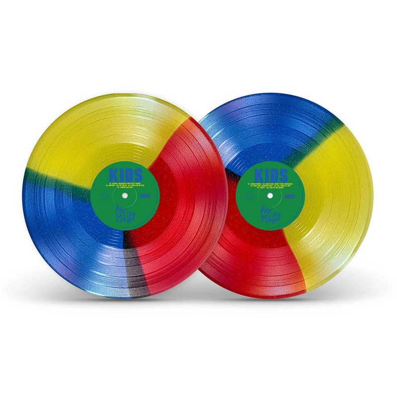 slide 2 of 2, Alliance Entertainment Mac Miller - KIDS (Limited Edition Red, Blue and Yellow Glitter) (Target Exclusive, Vinyl), 1 ct