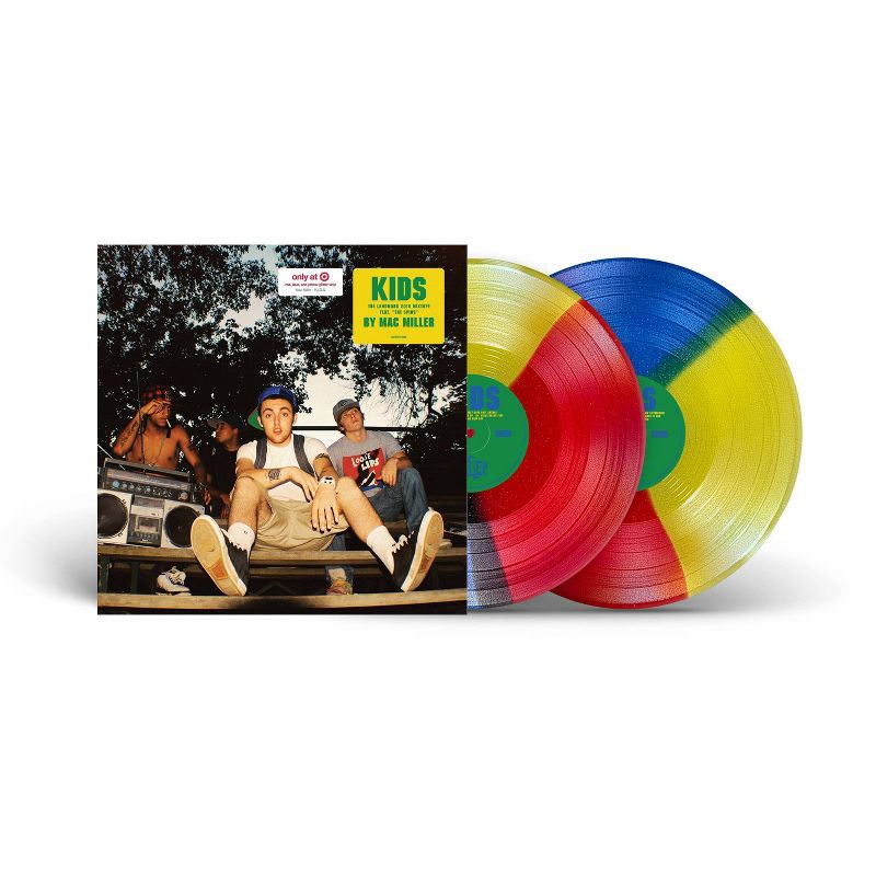 slide 1 of 2, Alliance Entertainment Mac Miller - KIDS (Limited Edition Red, Blue and Yellow Glitter) (Target Exclusive, Vinyl), 1 ct