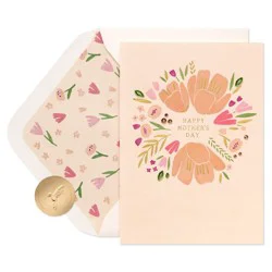 PAPYRUS Mother's Day Card for Mom, Celebrating You, Includes Premium Lined Envelope and Hummingbird Seal
