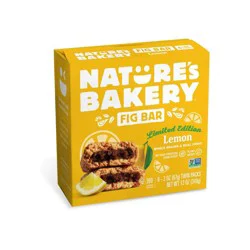 Nature's Bakery Lemon Fig Snack Bars 12oz/6ct