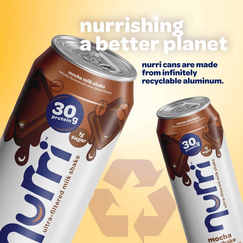 slide 6 of 7, Nurri Ultra-Filtered Mocha Milk Shake - 11 fl oz, 11 fl oz