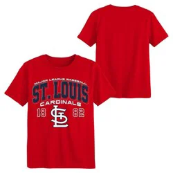 MLB St. Louis Cardinals Youth Core T-Shirt - S
