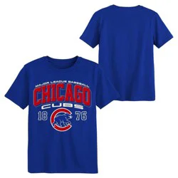 MLB Chicago Cubs Youth Core T-Shirt - M