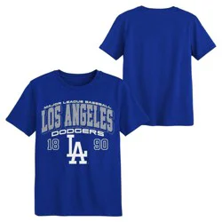 MLB Los Angeles Dodgers Youth Core T-Shirt - S