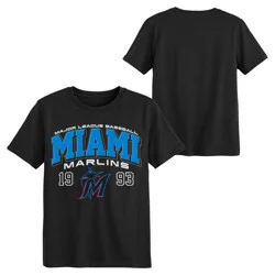 MLB Miami Marlins Youth Core T-Shirt - L