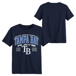 MLB Tampa Bay Rays Youth Core T-Shirt - L