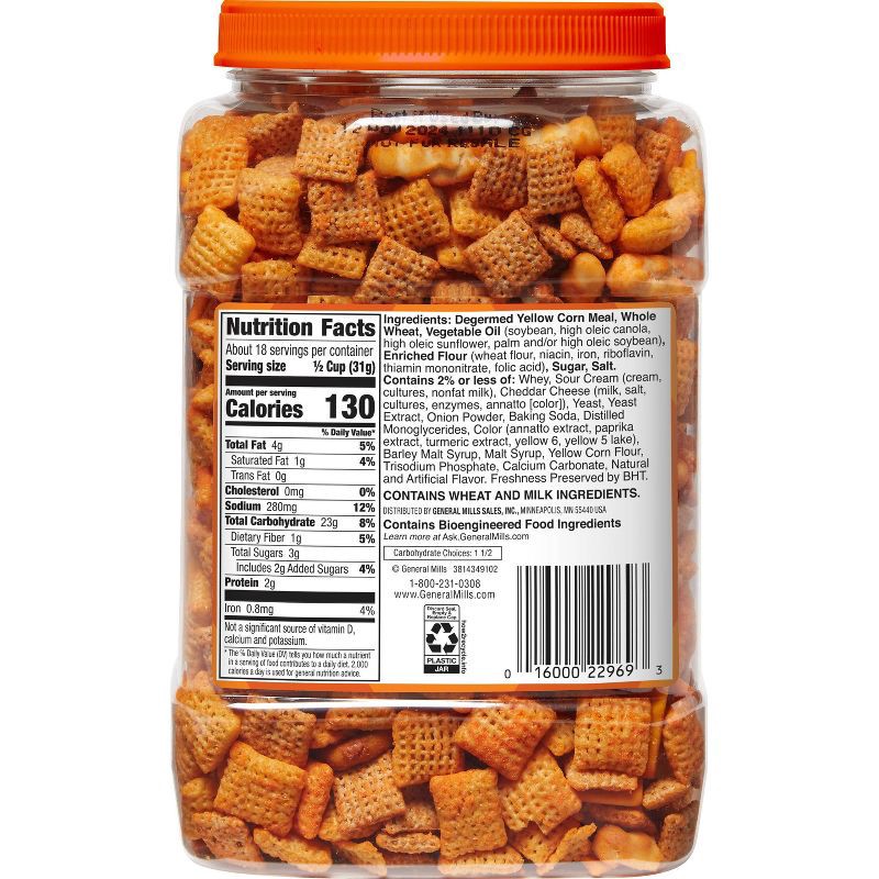 slide 2 of 8, Chex Mix Cheddar Tub Snack Mix - 20oz, 20 oz