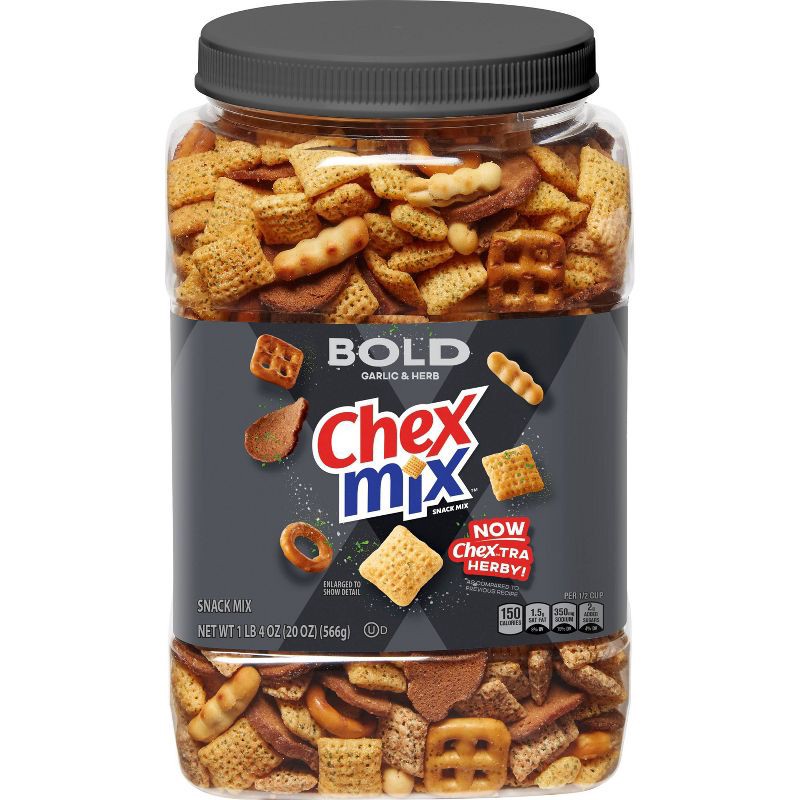 slide 4 of 8, Chex Mix Bold Tub Snack Mix - 20oz, 20 oz