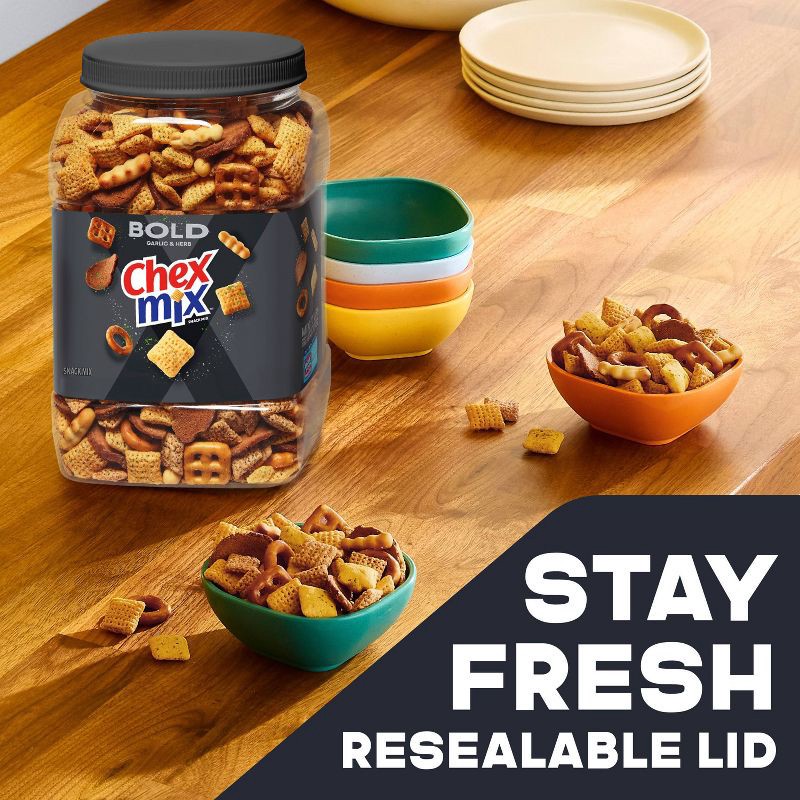 slide 3 of 8, Chex Mix Bold Tub Snack Mix - 20oz, 20 oz