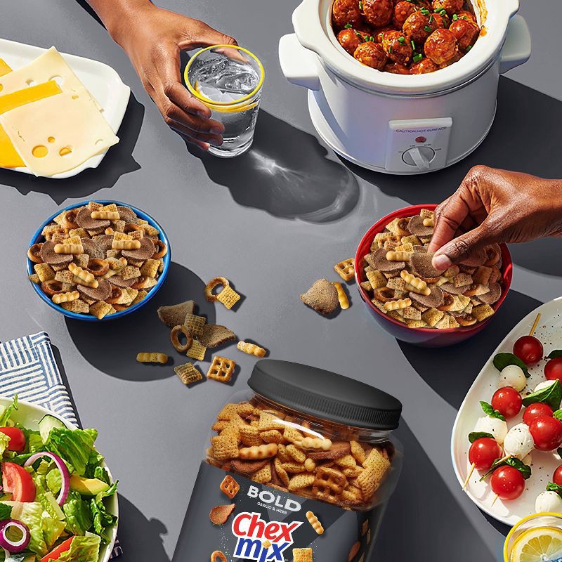 slide 2 of 8, Chex Mix Bold Tub Snack Mix - 20oz, 20 oz