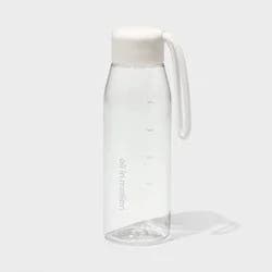 24fl oz Plastic Bottle White - All In Motion™