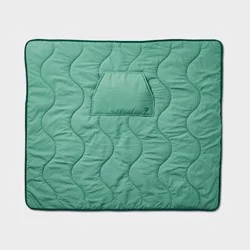 42''x37'' Sidelines Lap Outdoor Blanket - All In Motion™ Green