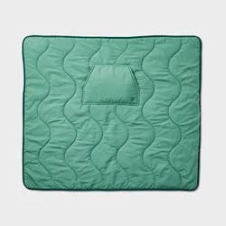 42''x37'' Sidelines Lap Outdoor Blanket - All In Motion™ Green