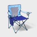 Oversize Folding Mesh Outdoor Portable Camping Chair Blue - All In Motion™