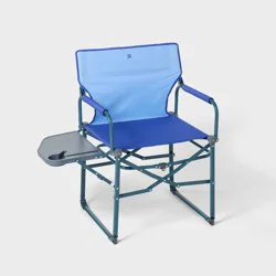 Folding Director's Outdoor Portable Camping Chair Blue - All In Motion™