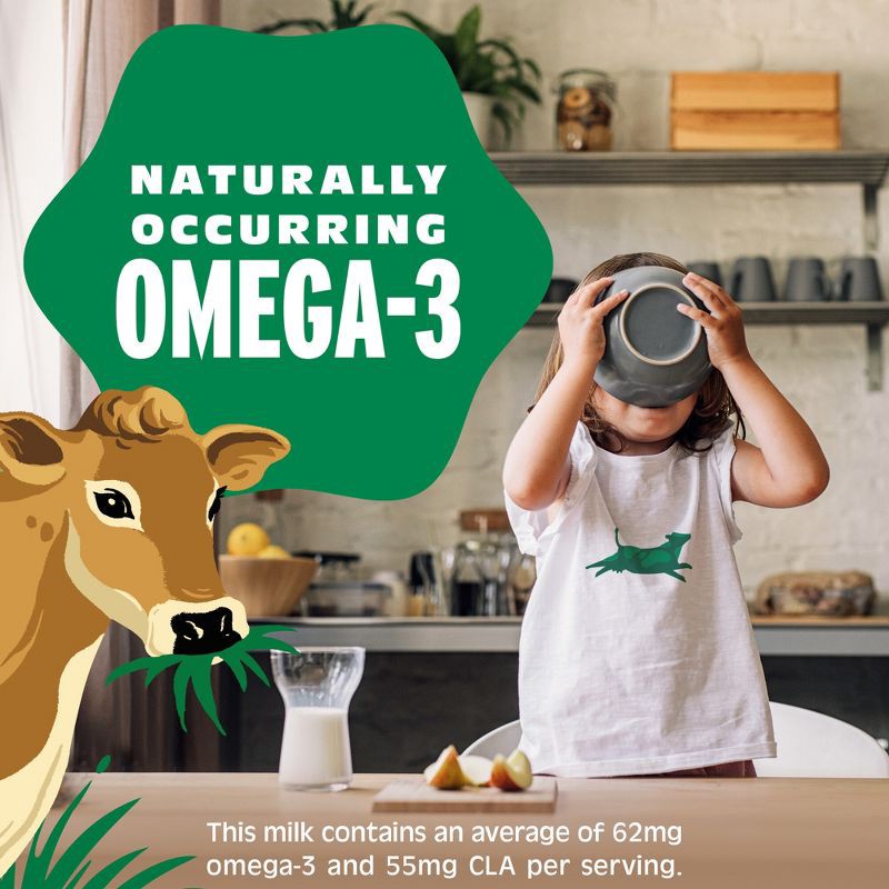 slide 4 of 8, Organic Valley Grassmilk Organic Grassfed 2% Reduced Fat Milk - 59 fl oz, 59 fl oz